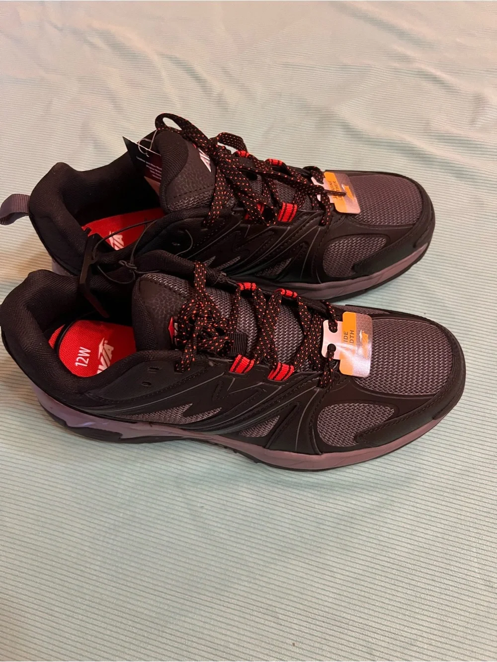 Avia Black with Red Accent Athletic Shoes Size 12
